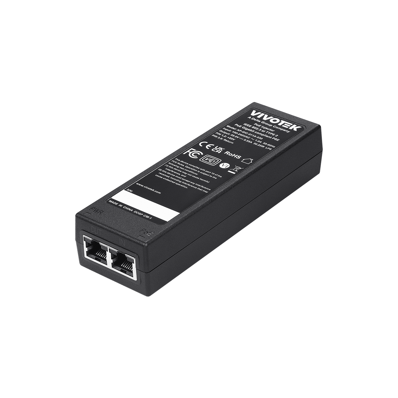 アイオーデータ PoEインジェクター POE-PS1F POE-PS1F | IEEE802.3af /at（Type1）対応PoEインジェクター